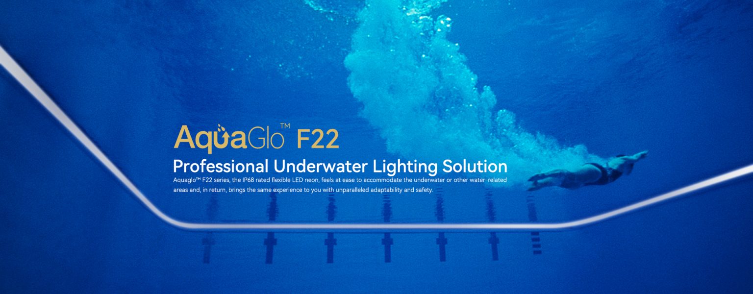 pool lighting with underwater LED linear lights
