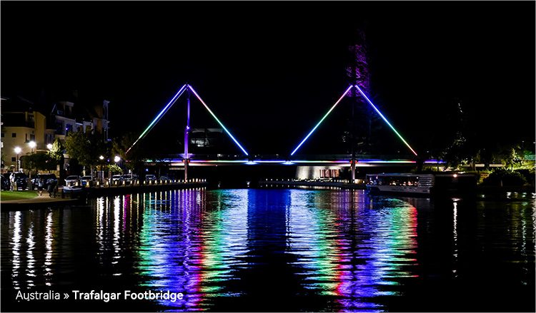 led bridge lighting in Australia