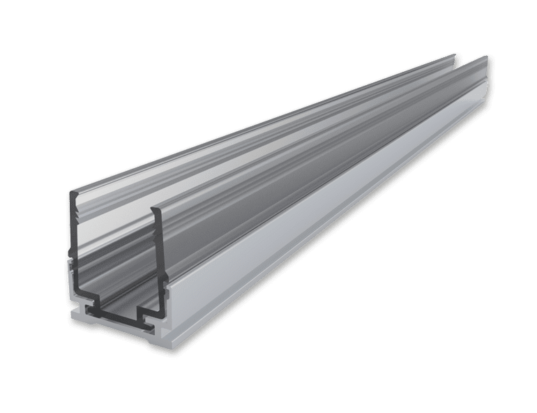 Hybrid Profile for three-side emitting lights